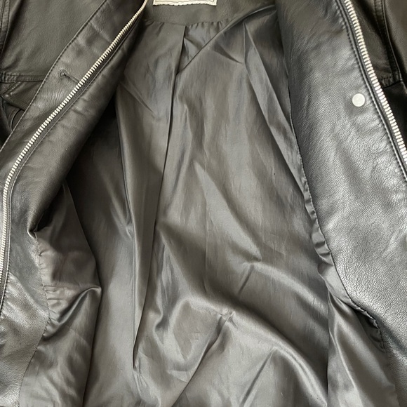 Levi’s faux leather collarless jacket - Picture 12 of 13